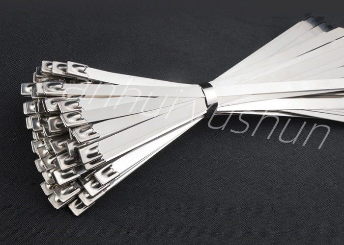 区切るワイヤーのための再使用可能な201/304/316本の金属ステンレス製 ケーブルのタイ4.5x450mm
