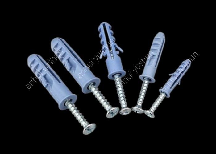 32mm 35mm 45mm 長さ グレー プラスチック アンカー 壁プラグ 信頼性と安装が簡単
