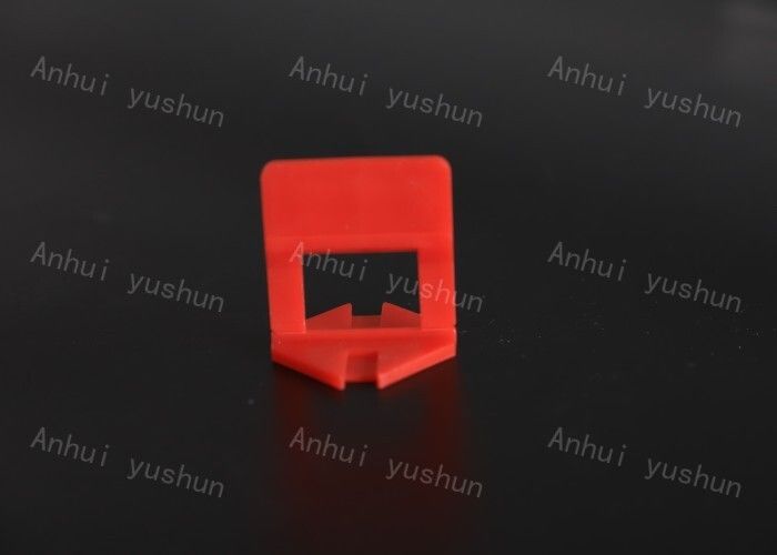 白いクリップとクイージ 3.0mm 床 pp素材のレベルラー用
